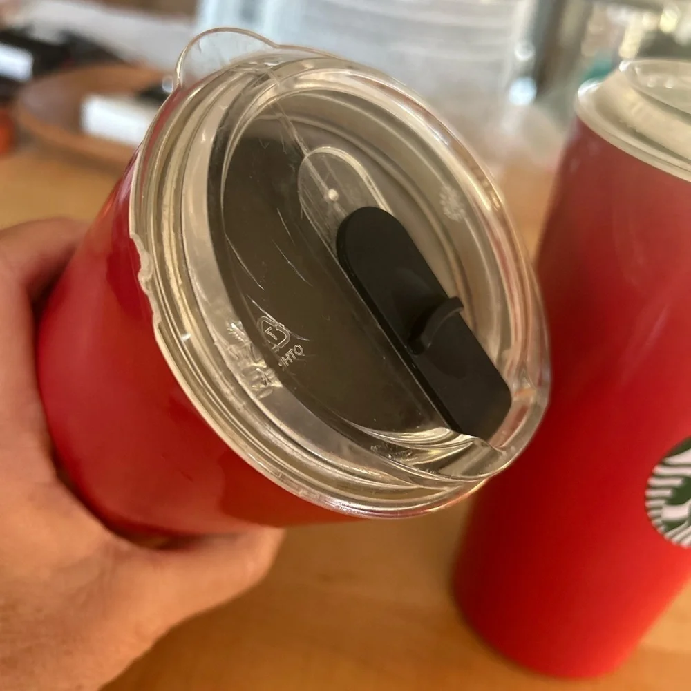 Starbucks Red Insulated Travel Mugs